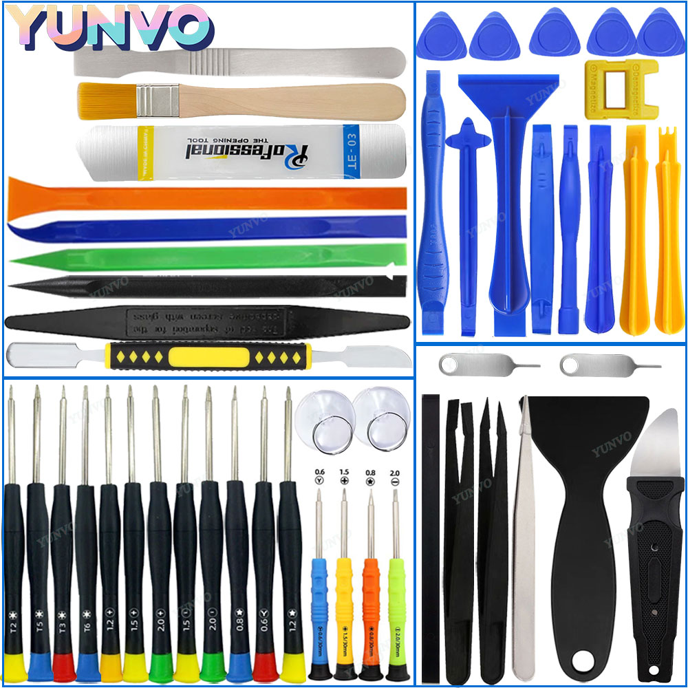 Electronics Repair Tool Kit - 10-48Pcs Precision Magnetic Screwdriver Set Professional