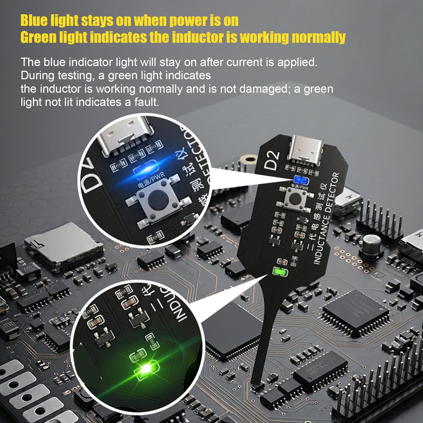Electronics Repair Shops - Inductance Detector Handheld Portable High Precision