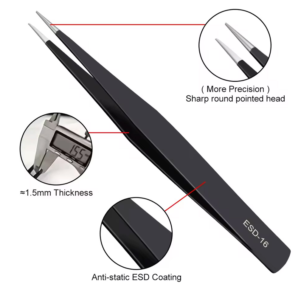 10Pcs/Set Precision Anti-Stati - огляд і ціна Electronics Repair Tool Kit