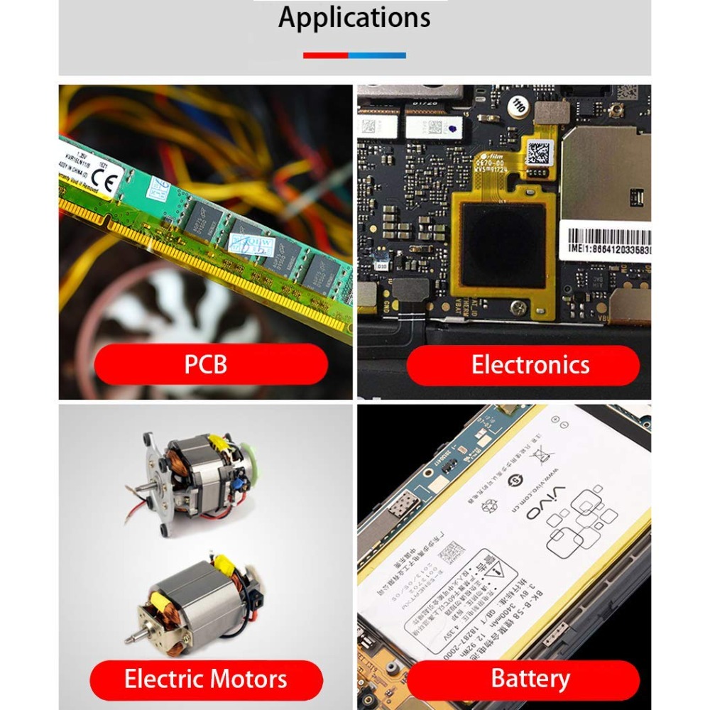 Kapton Tape 10/20/25mm Heat Re - огляд і ціна Electronics Repair Tool Kit