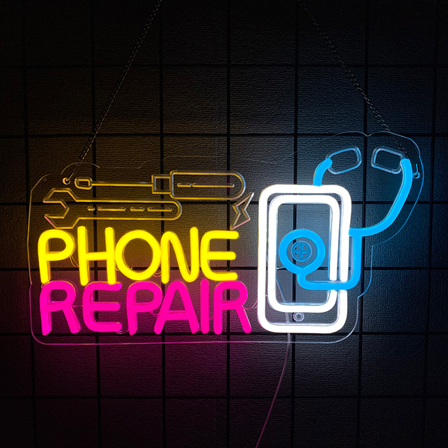 Phone Repair Neon Sign For Wal - огляд і ціна Electronics Repair Shops