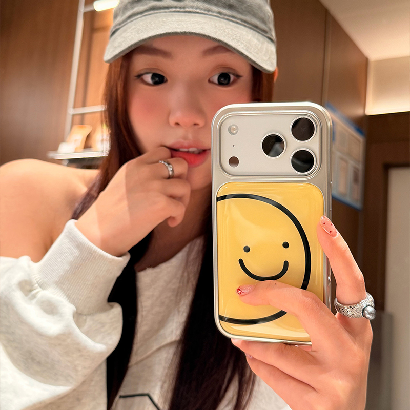Ins Minimalist Lines Smiling F - огляд і ціна Back Cover Adhesive