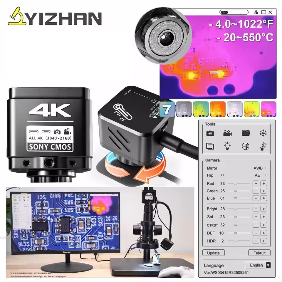 YIZHAN Thermal Imager 256*192  - огляд і ціна Electronics Repair Tool