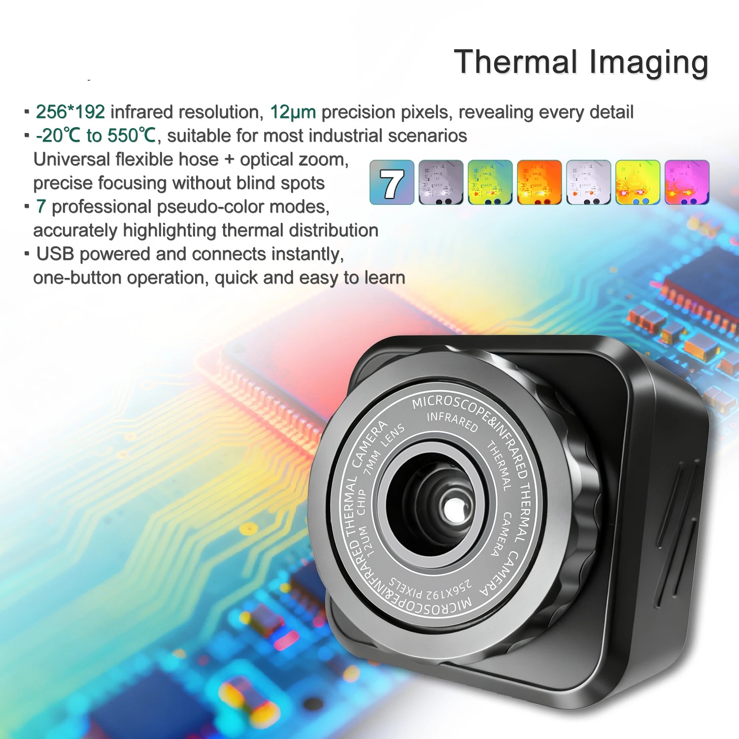 YIZHAN Thermal Imager 256*192  - огляд і ціна Electronics Repair Tool