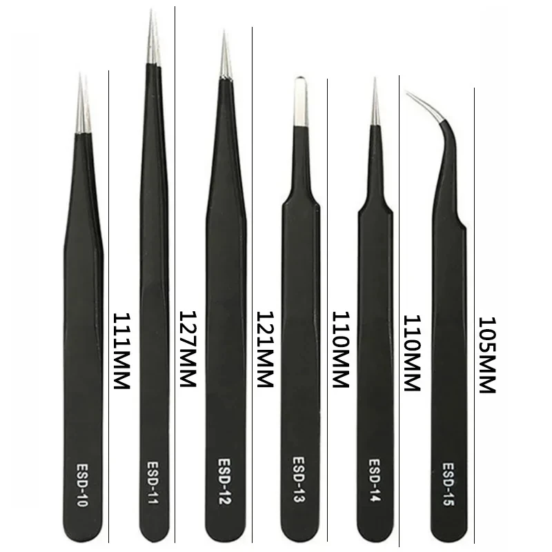 Galacok 6PCS Precision Tweezer - огляд і ціна Electronics Repair Tool Kit