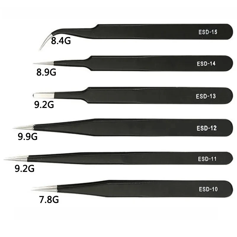 Galacok 6PCS Precision Tweezer - огляд і ціна Electronics Repair Tool Kit